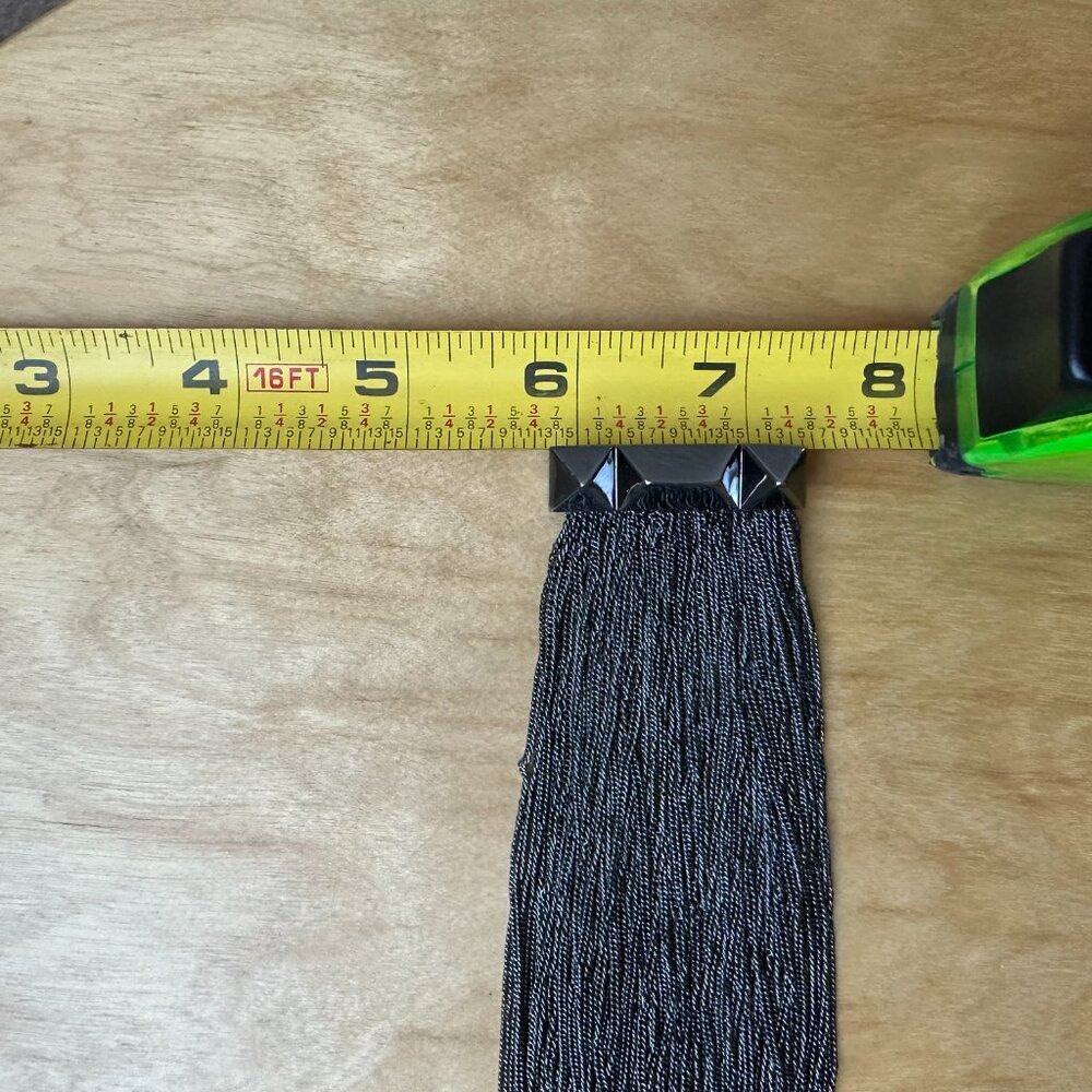 Lisa Freede Gunmetal Pyramid Magnetic Rachel Bracelet - Picture 9 of 10